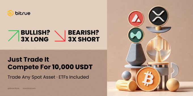 Bitrue Launches BTC, XRP and AVAX Trading Contest With 10,000 USDT Pool