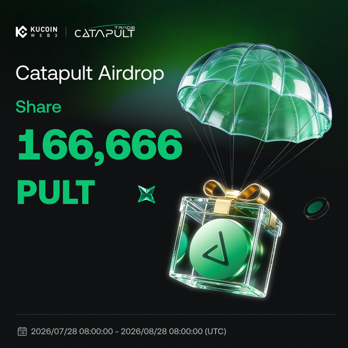 KuCoin Web3 Wallet Launches PULT Airdrop With 5,000 Winners