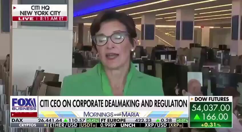 Citigroup's Fraser Backs CLARITY Act, Presses for Stablecoin Fixes