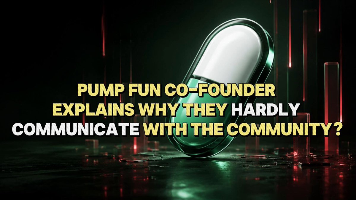 Pump.fun Co-Founder Admits Going Quiet on Community Was a Mistake