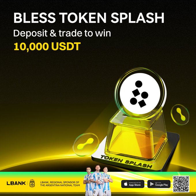 LBank Launches $BLESS Token Splash With a 10,000 USDT Prize Pool