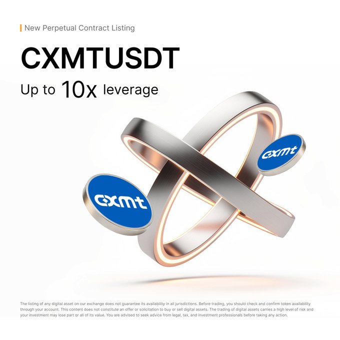 Bybit Lists CXMT Stock Perpetual With Up to 20x Leverage