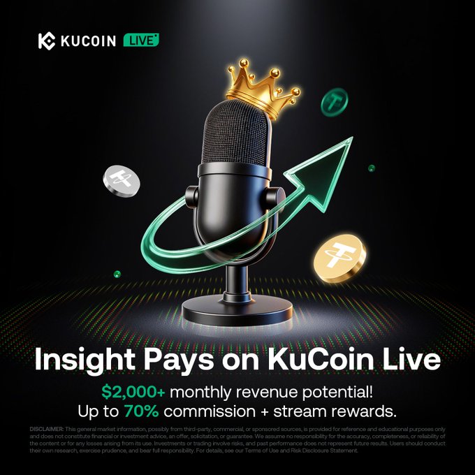 KuCoin Recruits Crypto Creators With $1,000-$2,000 Monthly Bonuses