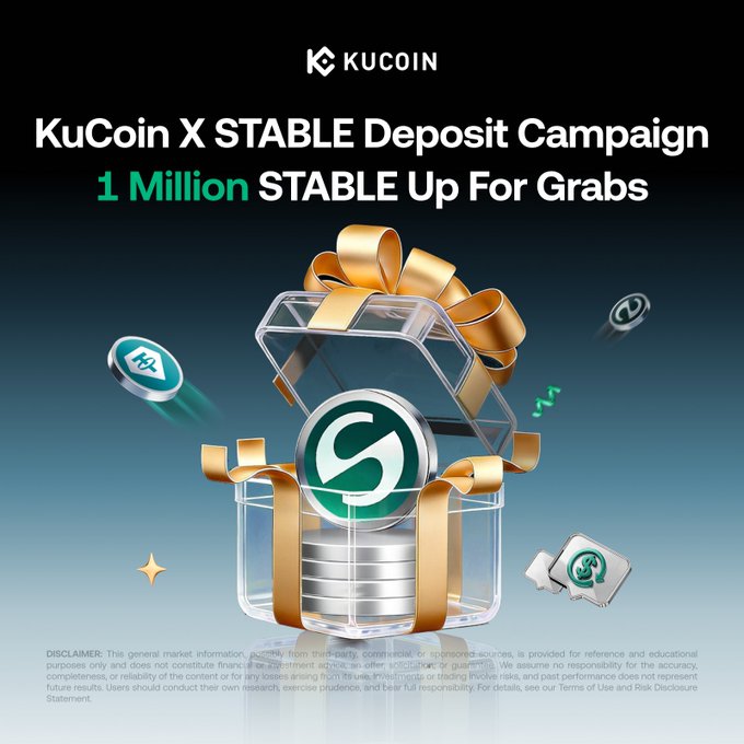 KuCoin Offers Up to 13,888 STABLE to Mark USDT Launch on Stable Network
