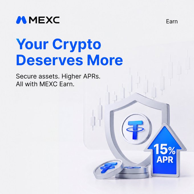 MEXC Offers Up to 15% APR on USDT Flexible Savings