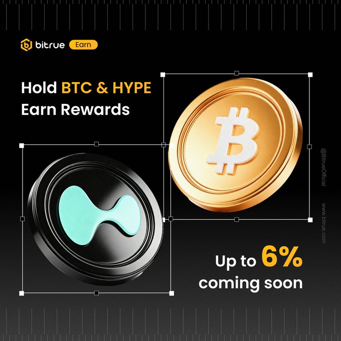 Bitrue Teases New BTC and HYPE Earn Product Offering Up to 6% APR