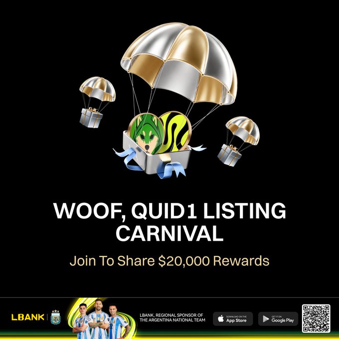 LBank Runs Dual Listing Campaigns for WOOF, QUID1 and HOME Tokens