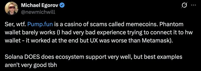 Curve Founder Egorov Blasts Pump.fun as a 'Casino of Scams'