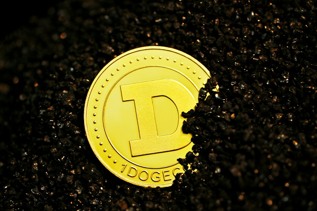 gold and black round decor