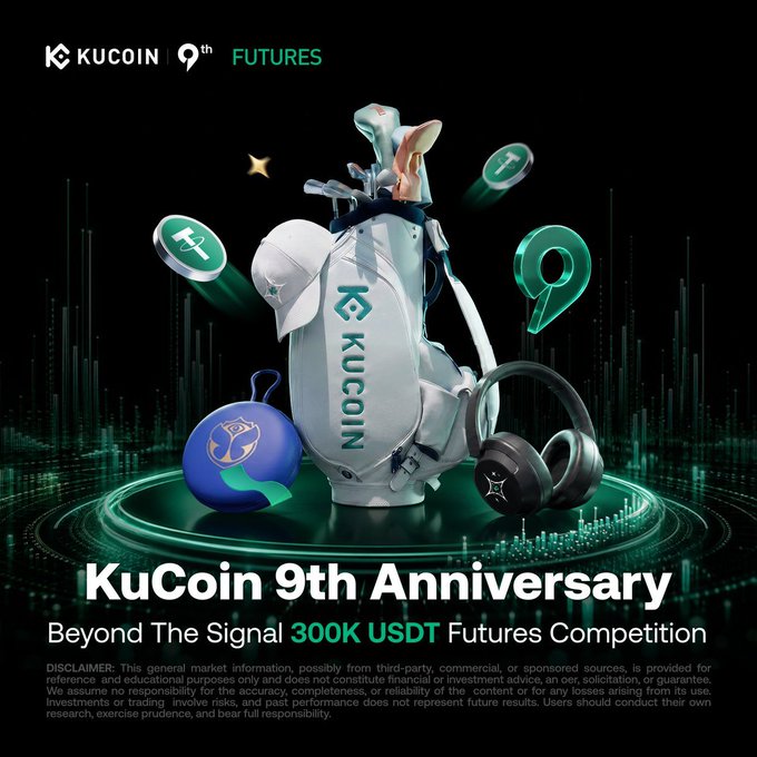 KuCoin Marks 9th Anniversary With $300,000 Trading Competition