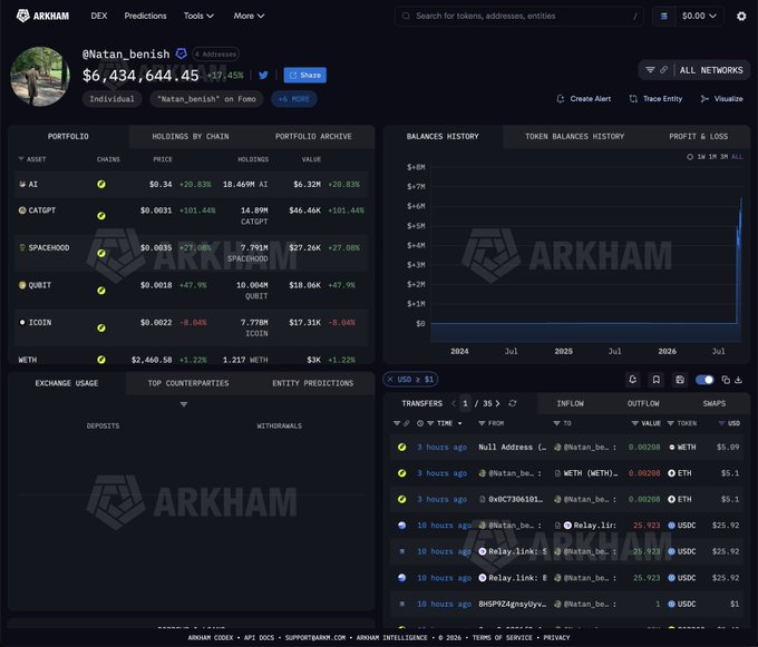 $3,800 Bet on Robinhood Chain's AI Token Is Now Worth $2.9M