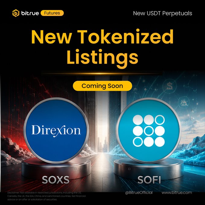Bitrue Lists Leveraged SOFI and Semiconductor Perpetual Contracts