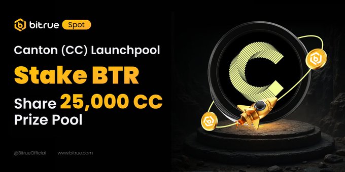 Bitrue Opens Canton Network Launchpool With Up to 60% APR